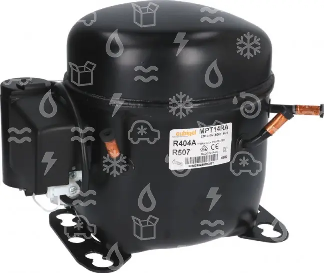 kompresor ACC - MPT14RA, HMBP - R404a, 1/2HP, 220-240V